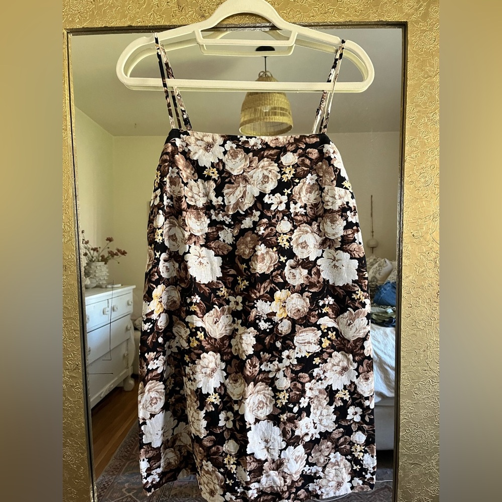 Abercrombie linen mini dress